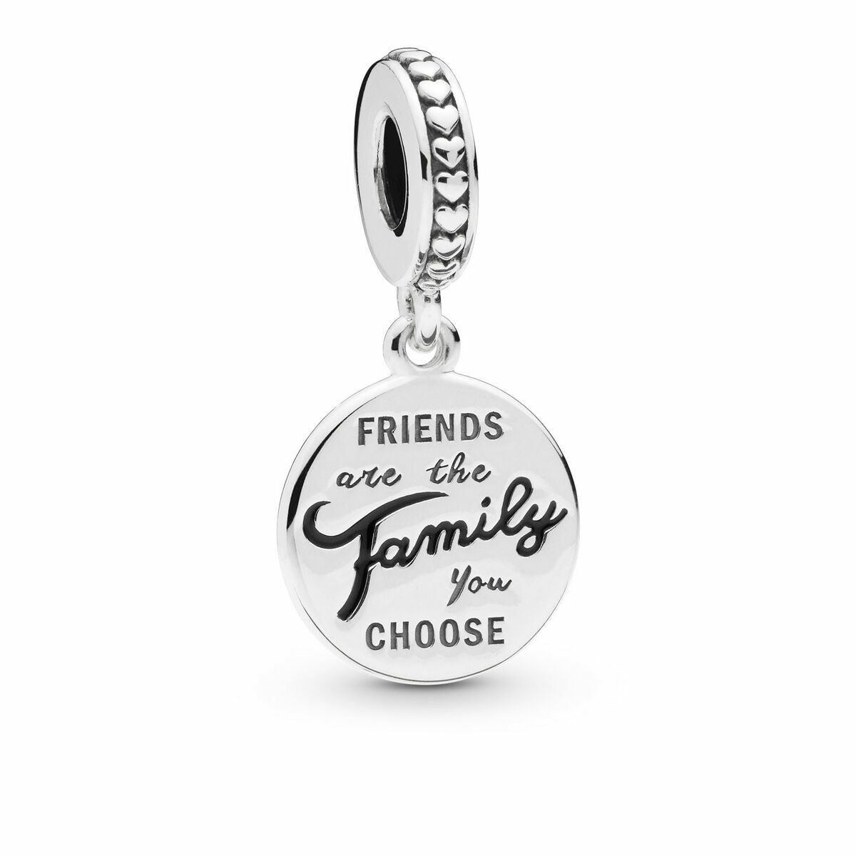 Woman's charm link Pandora FRIENDS ARE FAMILY
